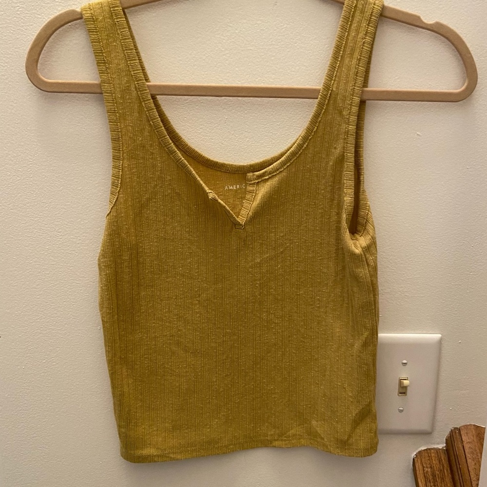 American Eagle Cropped Tank Top